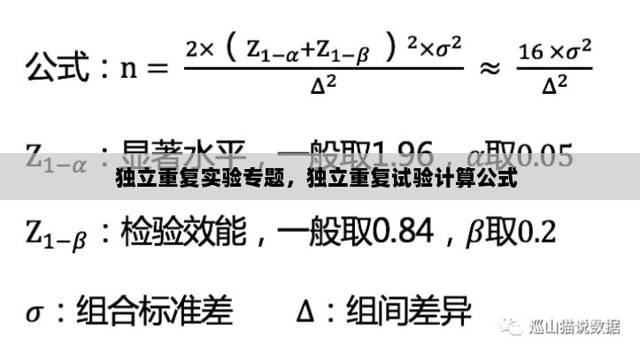 独立重复实验专题，独立重复试验计算公式 